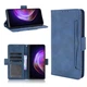 Чехол-книжка с кармашками Deexe Wallet Stand для VIVO V21 - Blue - изображение 6