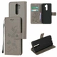 Чехол UniCase Butterfly Pattern для Xiaomi Redmi Note 8 Pro - Grey - изображение 1