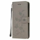 Чехол UniCase Butterfly Pattern для Xiaomi Redmi Note 8 Pro - Grey - изображение 2