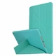 Чехол Deexe Stand Cover для iPad 10.2 7/8/9 Gen (2019/2020/2021) - Cyan - изображение 1