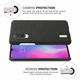 Защитный чехол KSQ Cloth Style для Xiaomi Mi 9 Lite / Mi CC9 - Black - изображение 5