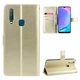 Класичний чохол-книжка Deexe Wallet Style для VIVO Y17 / Y15 - Gold - зображення 1