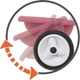 Детский велосипед 2 в 1 Smoby Toys Би Муви металлический Розовый 68х52х52 см (740332) - изображение 6
