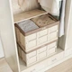 Ящик для хранения MBM HOME раскладной с крышкой FB-1 55л Бежевый (FB-1 55L BEIGE) - изображение 3