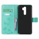 Чехол-книжка с рисунком UniCase Butterfly Pattern для Xiaomi Redmi Note 8 Pro - Green - изображение 5