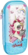 Пенал Cool For School аквариумный 1 отделение с органайзером голубой (QT-5767-Blue) - изображение 1