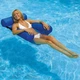 Надувной складное кресло матрас для плавания и отдыха на воде UKC Inflatable синий - изображение 6