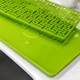 Сушарка для посуду MBM HOME 38.8х24.5х2 см Зелена (DR-04 GREEN) - зображення 5