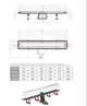 Душевой лоток Pestan Confluo Premium длиной 550 мм (13100003) TM Pestan - зображення 2