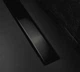 Дренажний канал FRAMELESS LINE 750 мм, реверсивна вставка чорний матовий/нержавіюча сталь брашована (13701321) TM PESTAN - изображение 2
