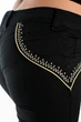Брюки OMAT jeans 9398-516 W 29 Чёрные - изображение 7