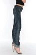 Джинси OMAT jeans 9570 W 27 Сині - зображення 3
