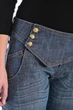 Джинси OMAT jeans 9397-507 W 29 L 34 Сині - зображення 8