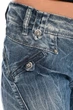 Джинси OMAT jeans 9628-768 W 28 Сині - зображення 8