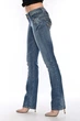 Джинсы OMAT jeans 9637-695 W 27 Синие - изображение 7