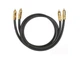 Звуковий кабель 2RCA-2RCA Oehlbach NF 214 Master 70 0,7 м - зображення 1