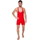 Трико для борьбы борцовское трико Zelart 3534 размер XL (50-52) Red - изображение 4