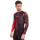 Рашгард мужской с длинным рукавом Venum Logos 8128 размер XL (48-50) Black-Red - изображение 2