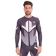Рашгард мужской с длинным рукавом Venum 9512 размер XL (48-50) Grey-White - изображение 2