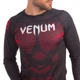 Рашгард мужской с длинным рукавом Venum Nogi 8136 размер M (44-46) Black-Red - изображение 3