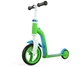Беговел+самокат 2 в 1 Highway baby green/blue Scoot and ride - изображение 2