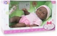 Вінілова лялька JC Toys La Newborn Boutique African American 12Inch Doll Афроамериканка Berenguer (18345) - зображення 2
