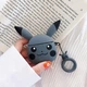 Чехол кейс для Apple AirPods 1/2 Пикачу Grey + держатель Б/В (88623y) - изображение 4
