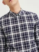 Рубашка с рукавами 3/4 Jack & Jones 217131503 M (80274M) Синий - изображение 5