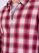 Рубашка в клетку Desigual 17WMCW60 S (87533S) Красный - изображение 5