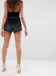 Диско-шорты с пайетками ASOS ASV230720-11 S (82557S) Черный - изображение 4