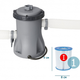 Бассейн каркасный прямоугольный BESTWAY 56411, 300х201х66 см, Steel Pro, фильтр-насос - изображение 2
