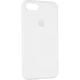 Чохол Fiji Silicone Case для Apple iPhone 8 бампер накладка Full Soft White - зображення 1