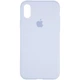 Чехол Fiji Silicone Case для Apple iPhone X бампер накладка Full Soft Lilac - изображение 2