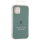 Чехол Fiji Silicone Case для Apple iPhone 12 mini бампер накладка Full Soft Granny Grey - изображение 4