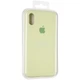 Чехол Fiji Silicone Case для Apple iPhone XS бампер накладка Full Soft Avocado - изображение 4