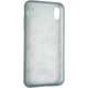 Чохол Fiji Silicone Case для Apple iPhone X бампер Full Soft Granny Grey - зображення 3