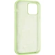 Чехол Fiji Silicone Case для Apple iPhone 12 Pro бампер накладка Full Soft Green - изображение 3