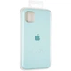 Чехол Fiji Silicone Case для Apple iPhone 11 бампер накладка Full Soft Ice Sea Blue - зображення 4