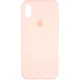 Чехол Fiji Silicone Case для Apple iPhone XR бампер накладка Full Soft Grapefruit - изображение 2