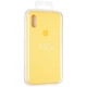 Чохол Fiji Silicone Case для Apple iPhone XS бампер Full Soft Canary Yellow - зображення 4