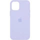 Чехол Fiji Silicone Case для Apple iPhone 13 Pro Max бампер накладка Soft Touch с микрофиброй Light Purple - изображение 2