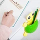 Тримач для зубних щіток настінний UKC Baby Play у формі морської черепахи на трьох присосках Жовто-зелений (00979) - зображення 2