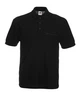 Поло з кишенею 65/35 Fruit of the Loom XL Чорний (063308036XL) - зображення 1