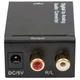 Цифро-аналоговый аудио конвертер U&P Toslink / Coaxial - RCA Black (WAZ-DA1-BK) - изображение 3