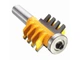 Фреза микрошип Drillpro RB27 для сращивания по дереву для ручного фрезера стальной (1009-239-00) - изображение 1
