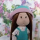 Интерьерная текстильная кукла ручной работы Сара Hand Made - изображение 2