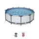 Бассейн каркасный круглый BESTWAY 56260, 366x100 см, фильтр-насос - изображение 2