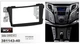 Переходная рамка ACV 381143-40 для Hyundai i40 (VF) 06/2011-> - изображение 2