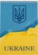 Набор блокнотов 10 шт Buromax Ukraine A5 в клетку 48 листов Голубой (BM.24545104-14) - изображение 1