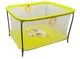 Манеж ігровий з дрібною сіткою Kinderbox Люкс Панда жовта - зображення 1